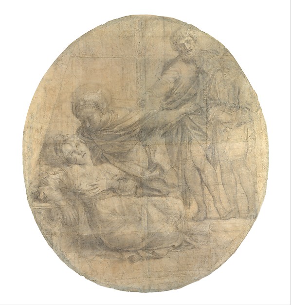 The Martyrdom of Saint Cecilia (Cartoon for a Fresco)
