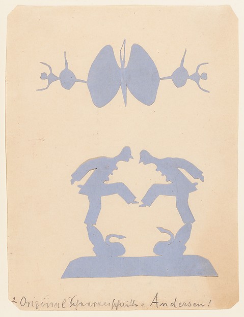Two Pierrots Balancing on Swans and Two Dancers by Hans Christian Andersen, The Metropolitan Museum of Art