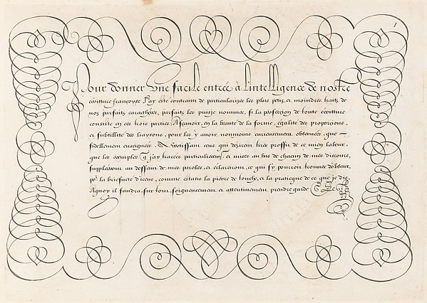 La Technographie. La Rizographie. La Caligraphie