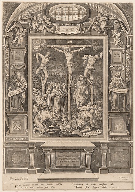 Christ on the Cross between Two Thieves