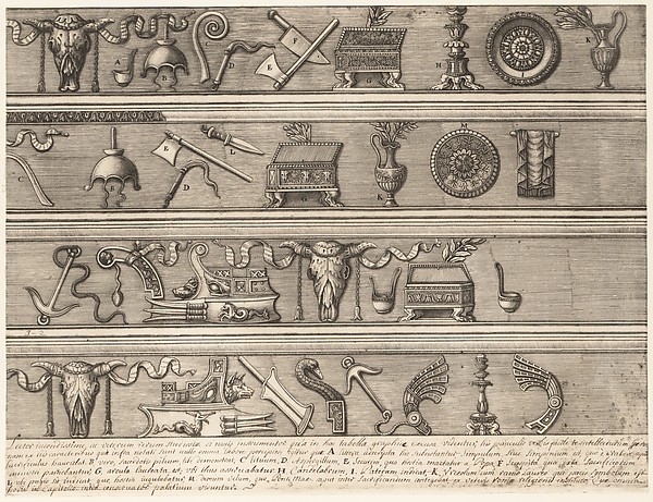 Speculum Romanae Magnificentiae: Sacrificial Instruments Based on Ancient Relief Sculpture