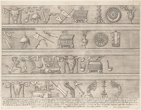 Speculum Romanae Magnificentiae: Sacrificial Instruments Based on Ancient Relief Sculpture
