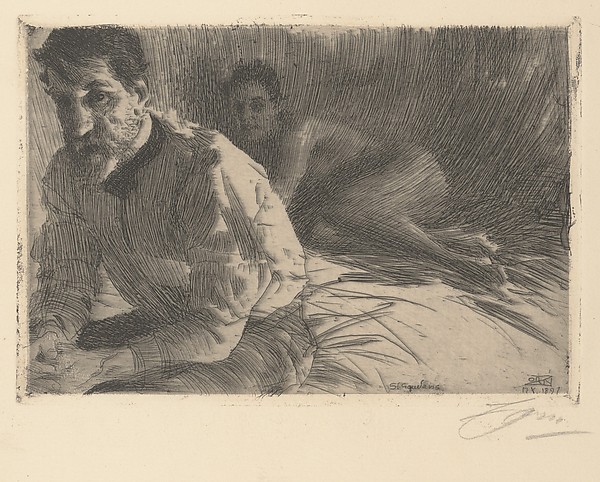 Augustus Saint Gaudens II (Saint Gaudens and his Model)