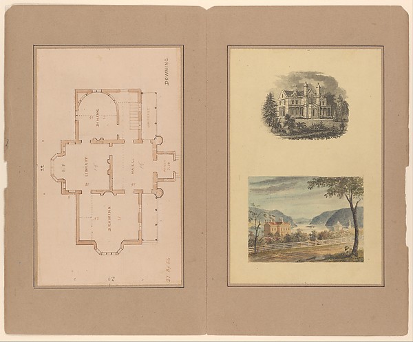 Cottage Residences; or a Series of Designs for Rural Cottages and Cottage-Villas, and Their Grounds, Adapted to North America by Andrew Jackson Downing, The Metropolitan Museum of Art