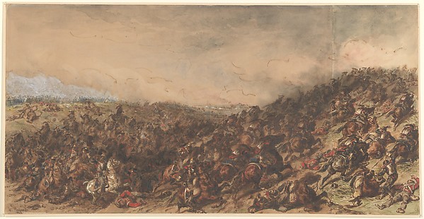 Battle Scene (Waterloo)