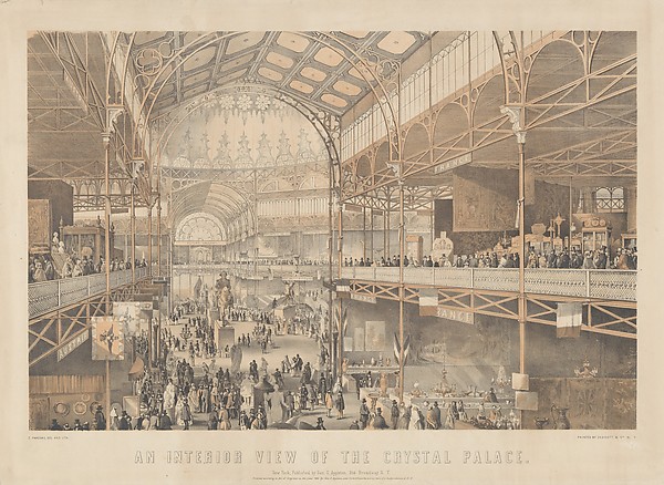 An Interior View of the New York Crystal Palace