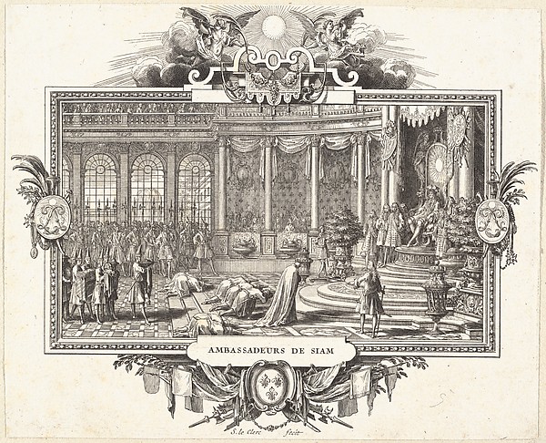 Ambassador of Siam  before Louis XIV