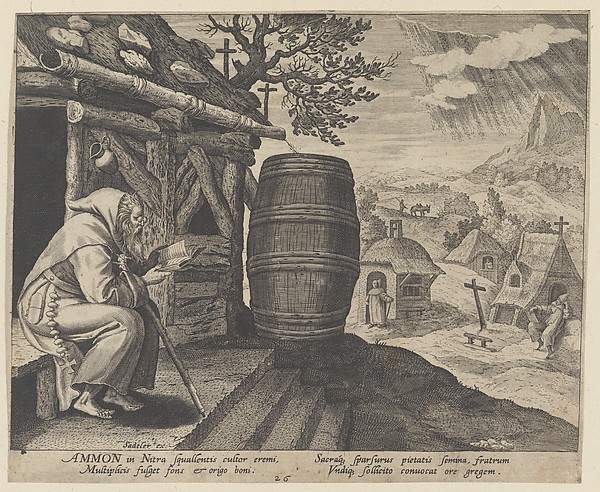 Ammon, from the series Solitudo Sive Vitae Patrum Eremicolarum