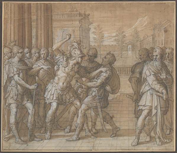 Coriolanus Vows Eternal Hatred to Rome
