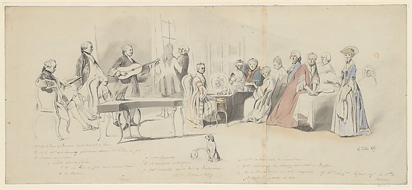Tea Party at the Prince de Conti's