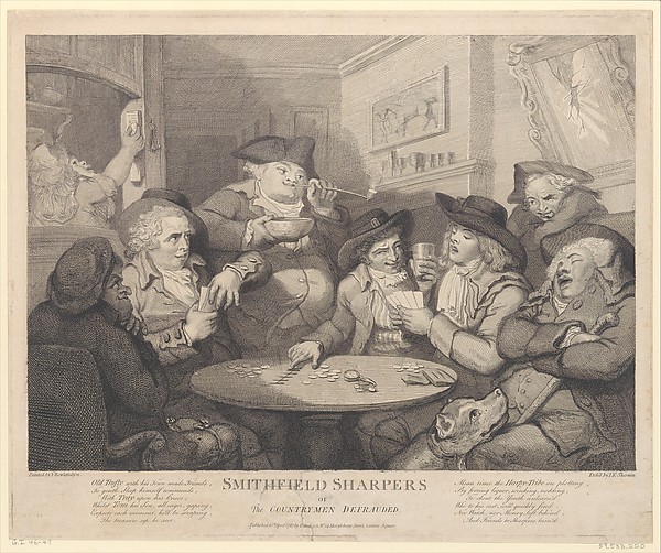 Smithfield Sharpers, or the Countryman Defrauded