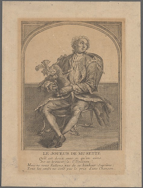 Musette Player (Le Joueur de Musette) by Anonymous, French, 18th century, The Metropolitan Museum of Art