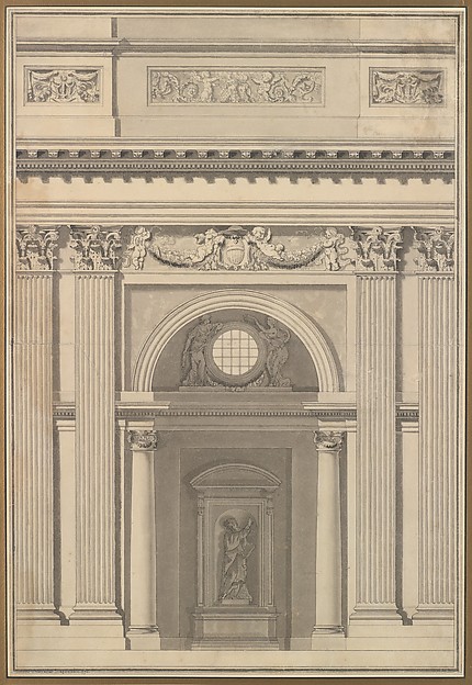 Elevation of a Wall