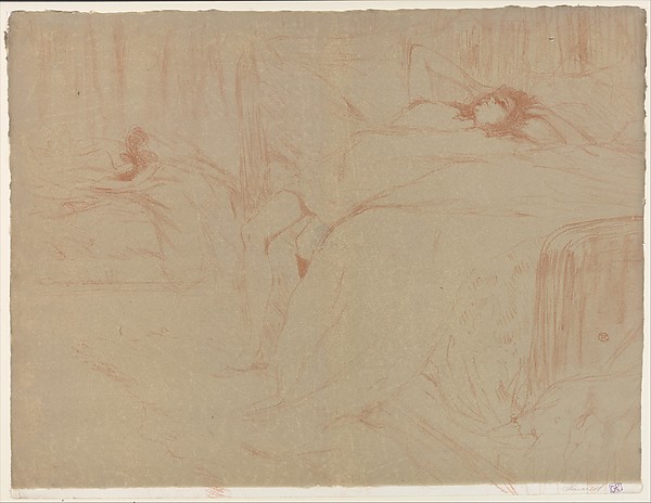 Collapsed on the Bed, from the series Elles