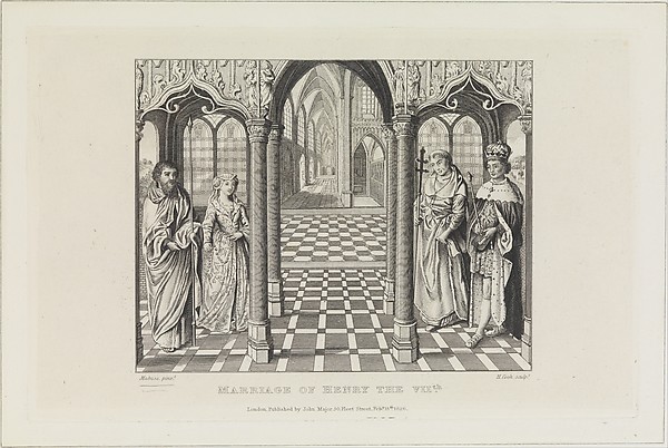 The Marriage of Henry the VIIth and Elizabeth of York by Jan Gossart (called Mabuse), The Metropolitan Museum of Art