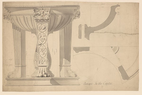Capitoline, Antique Tripod