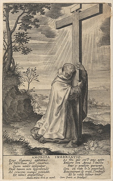 Amorosa Inebriatio from The Life of Saint John of the Cross by Antonius Wierix III