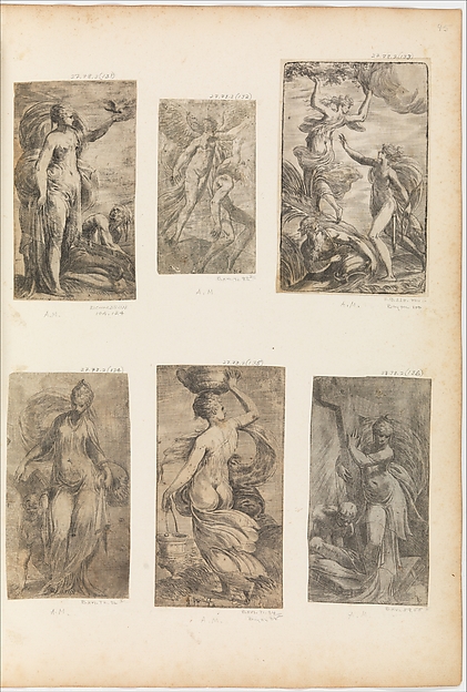 Persephone and Ascalaphus (?)