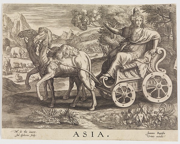 Allegory of Asia, from The Four Continents