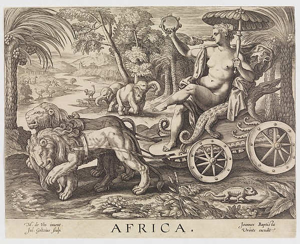 Allegory of Africa, from "The Four Continents"