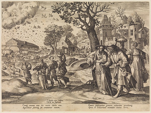 The Animals Going into the Ark from The Story of the Family of Seth