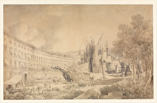 View of Messina Harbor