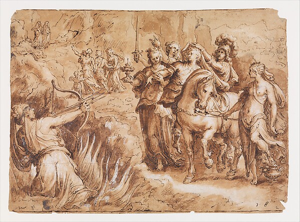 Allegory of the Course of Human Life (Choosing Virtue)