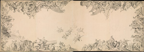 Design for a Ceiling: Allegories of the Four Continents