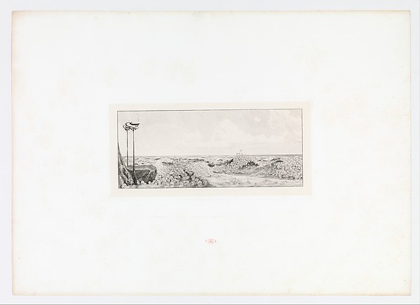 Huldigung (Homage) from Ein Handschuh (A Glove). Cyclus von zehn Compositionen radirt. Rad. Opus VI, Plate VI. First edition
