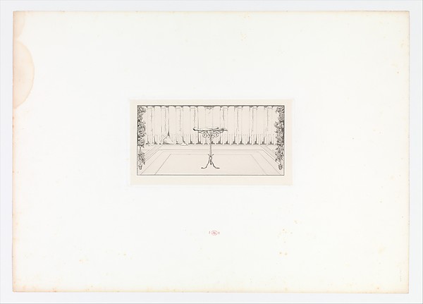 Ruhe (Repose) from Ein Handschuh (A Glove). Cyclus von zehn Compositionen radirt. Rad. Opus VI, Plate VIII. First edition
