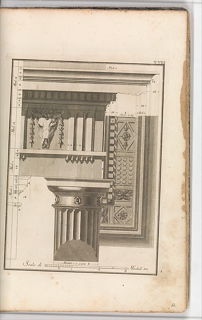Jacopo [Giacomo] Barozzi da Vignola, Il Vignola Illustrato Proposto da Giambattista Spampani, e Carlo Antonini