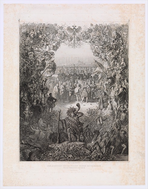 The Members of the Albrecht Durer Society for the Election Year 1843-1844 (Der Albrecht Durer Verein seinen Mitgliedern für das Verwaltungs-Jahr 1843-1844)