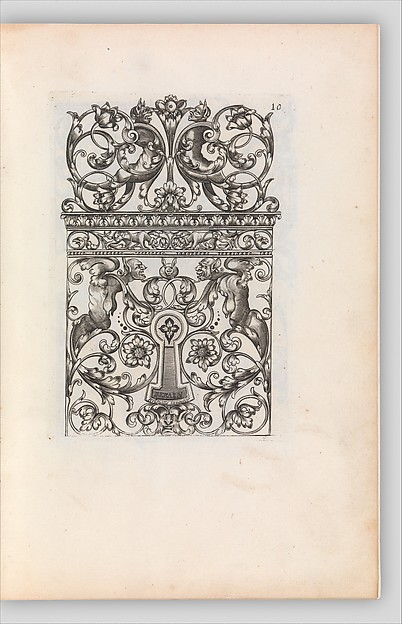 Diverses Pieces de Serruriers, page 11 (recto)