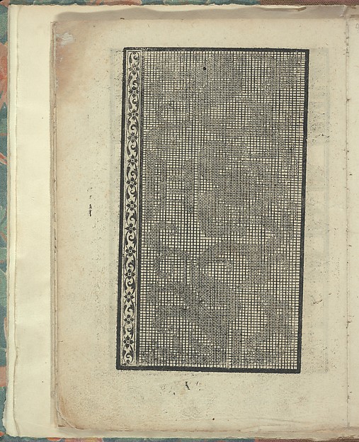 Opera Nova Universali intitulata Corona di racammi, page 21 (verso)