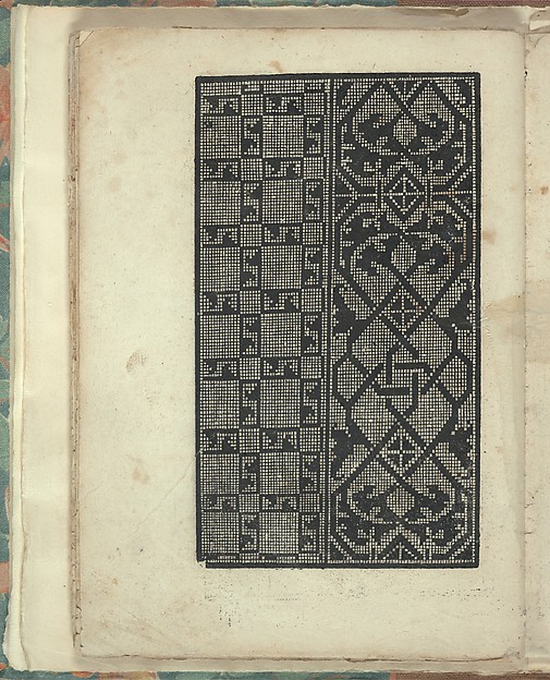 Opera Nova Universali intitulata Corona di racammi, page 33 (verso)