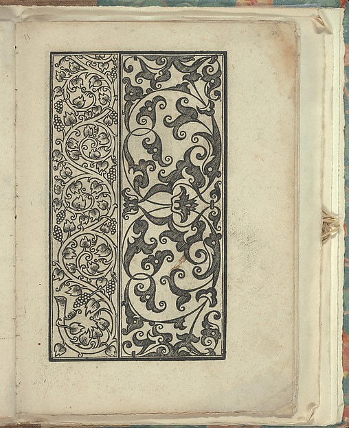 Opera Nova Universali intitulata Corona di racammi, page 30 (recto)