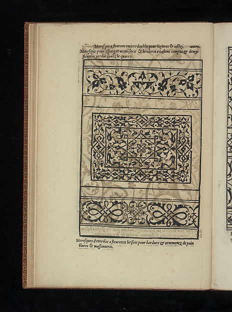 Livre de Moresques, page 11 (verso)