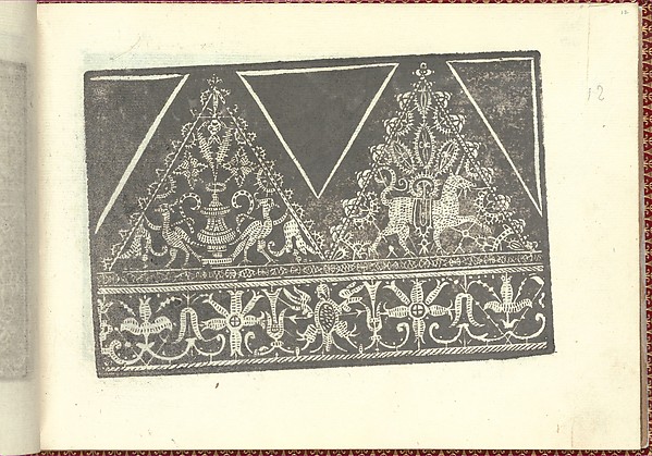 Corona delle Nobili et Virtuose Donne: Libro I-IV, page 12 (recto)