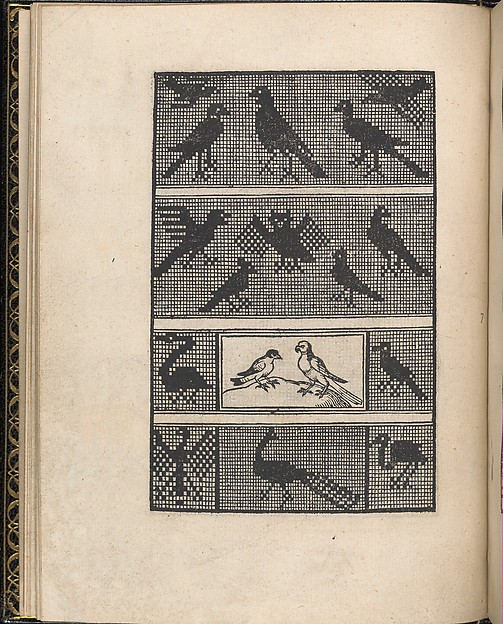 Page from Ein new kunstlich Modelbuch...(Page 7v)