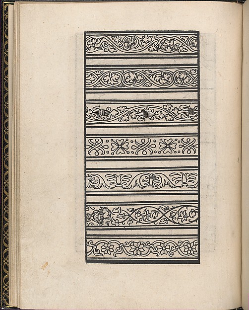 Page from Ein new kunstlich Modelbuch...(Page 8v)