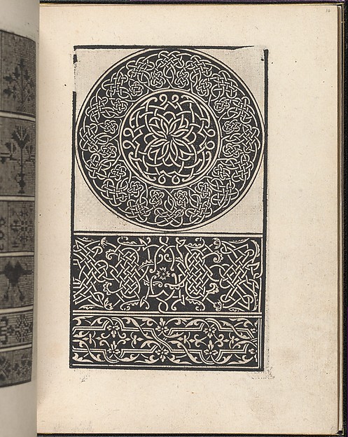 Page from Ein new kunstlich Modelbuch...(Page 10r)
