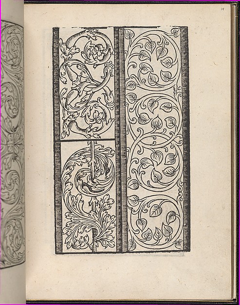 Page from Ein new kunstlich Modelbuch...(Page 14r)