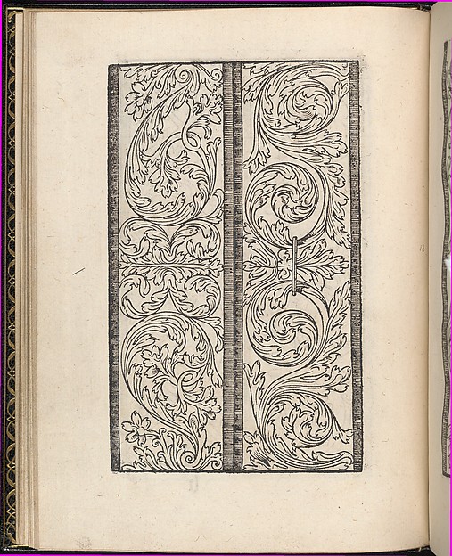 Page from Ein new kunstlich Modelbuch...(Page 13v)