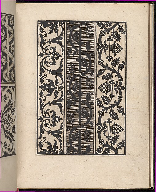 Page from Ein new kunstlich Modelbuch...(Page 19r)