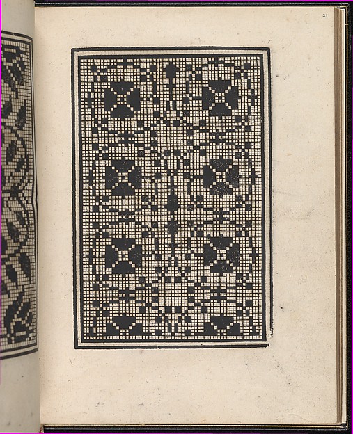 Page from Ein new kunstlich Modelbuch...(Page 21r)