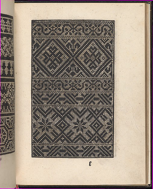 Page from Ein new kunstlich Modelbuch...(Page 24r)