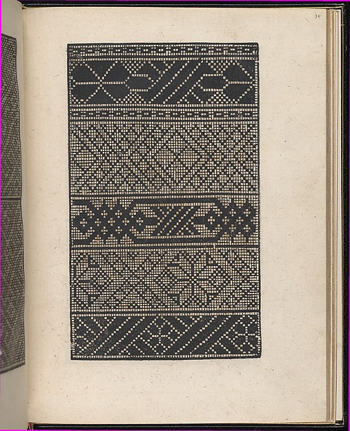 Page from Ein new kunstlich Modelbuch...(Page 34r)