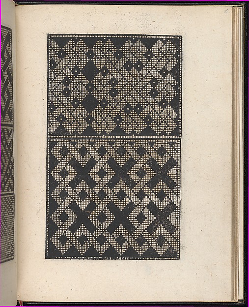 Page from Ein new kunstlich Modelbuch...(Page 35r)