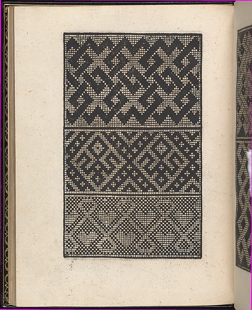 Page from Ein new kunstlich Modelbuch...(Page 34v)