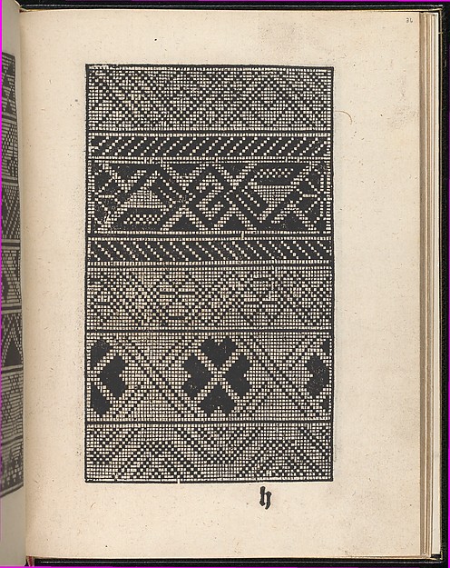 Page from Ein new kunstlich Modelbuch...(Page 36r)
